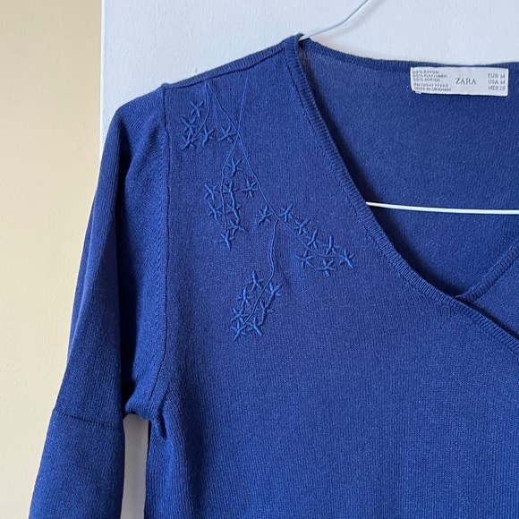 ZARA linen top - size M - EUC - Picture 3 of 3